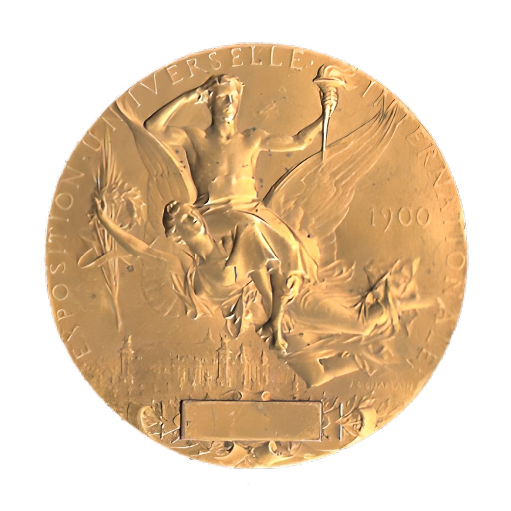 Médaille d'or de l'exposition universelle de 1900.