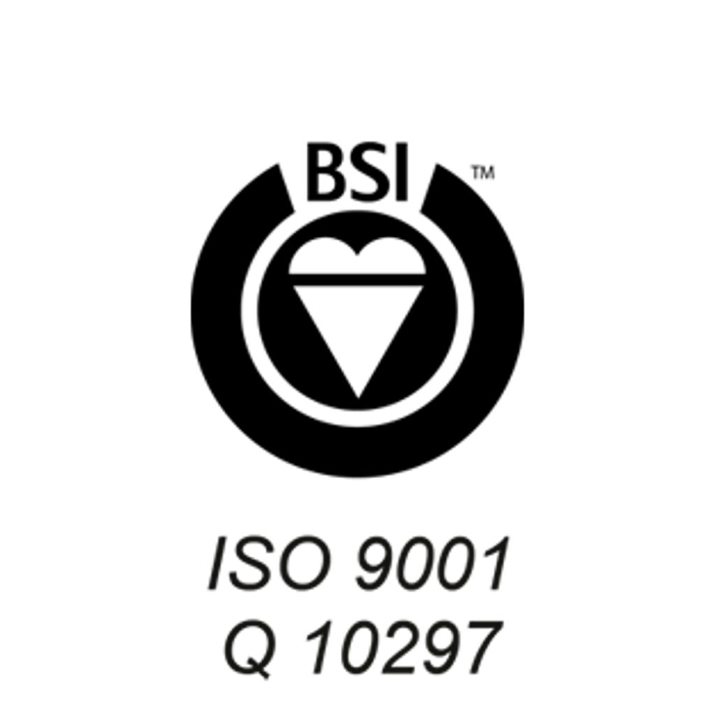 Certification BSI ISO 9001 de Castell