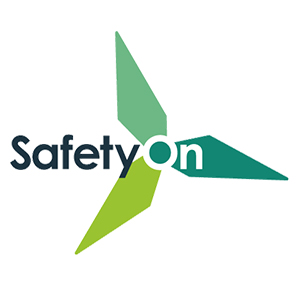 Logo de l'organisation SafetyOn, spécialiste de l'énergie éolienne