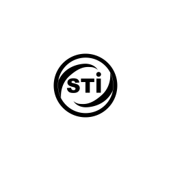 logo de serv trayvou (STI) couleur mono