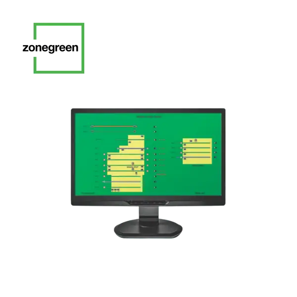 Zonegreen Depot Manager SCADA system displaying rail depot DPPS status and worker location tracking