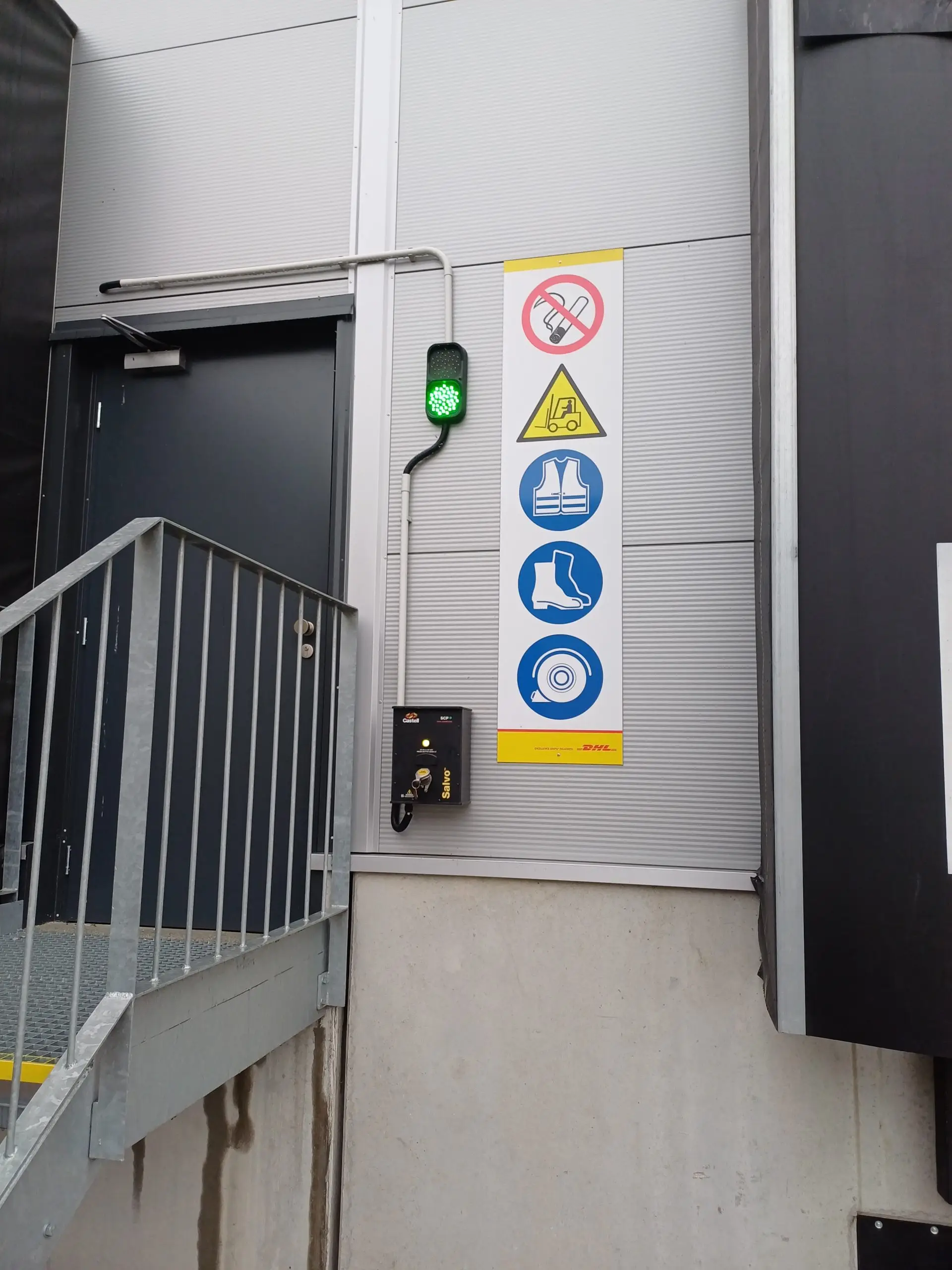 control panel & traffic light