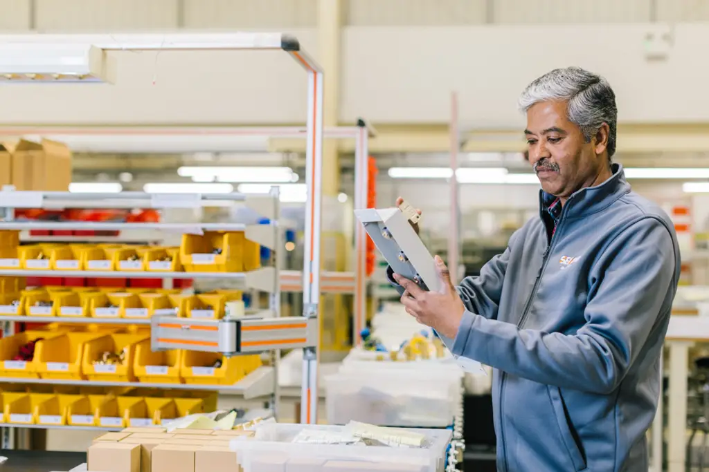 Photo de Padmanaban, Chef de projet de fabrication chez Sentric UK.