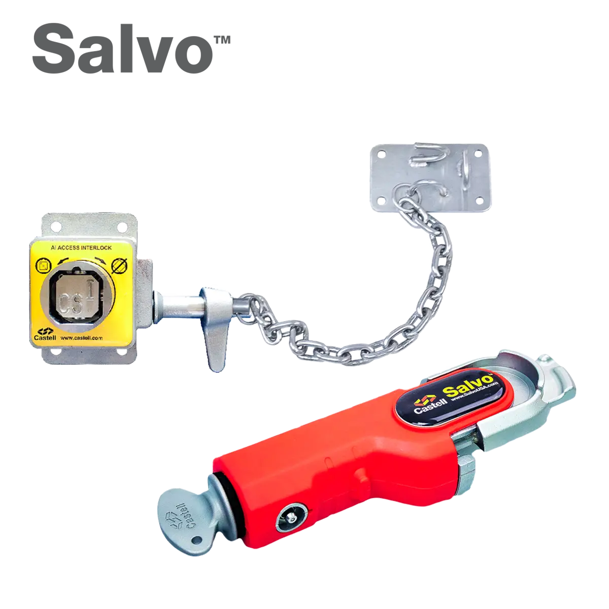 Salvo Loading Dock Safety System for Manual Doors (SML Kit