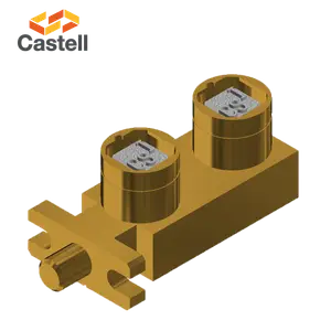 KLF - Dual Key Bolt Interlock with Flange