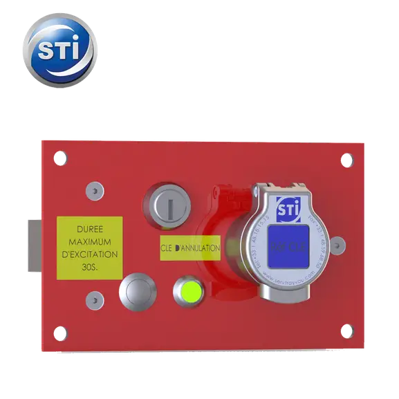 ERTK Electromechanical key switch by Serv Trayvou Interverrouillage (STI)