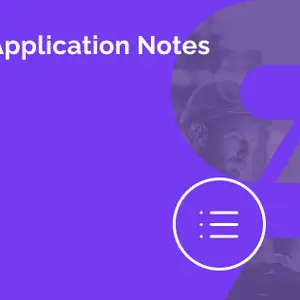Illustration des notes d'application, fournissant des informations détaillées sur l'utilisation de l'application.