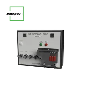 Zonegreen key exchange panel for trapped key interlocking and rail depot personnel protection