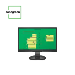 Zonegreen Depot Manager SCADA system displaying rail depot DPPS status and worker location tracking