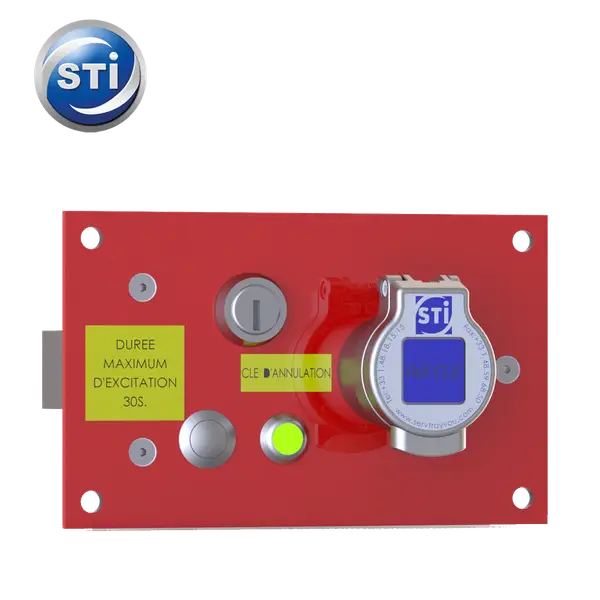Interrupteur à clé électromécanique ERTK de STI