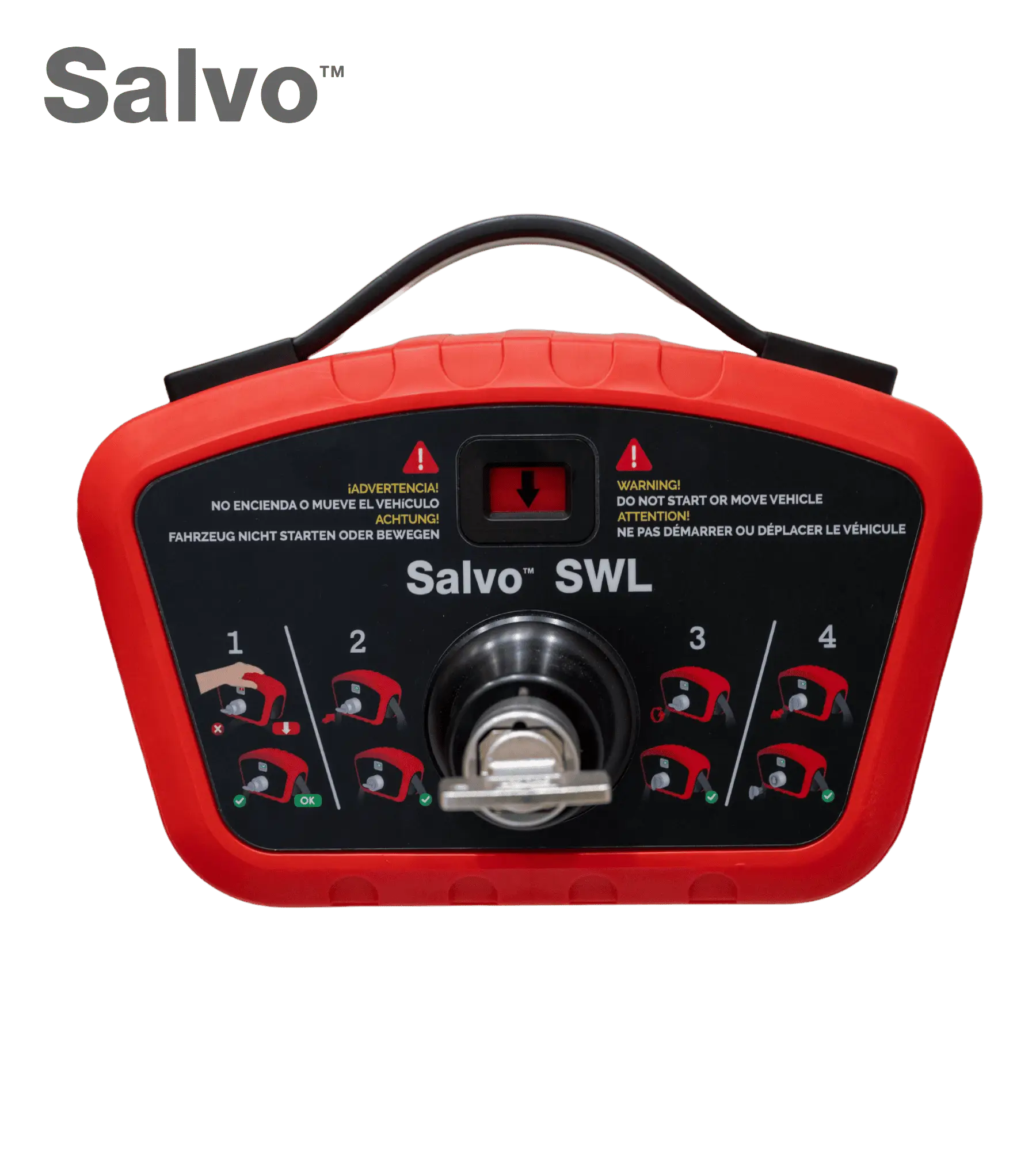 Salvo Steering Wheel Lock product image close-up