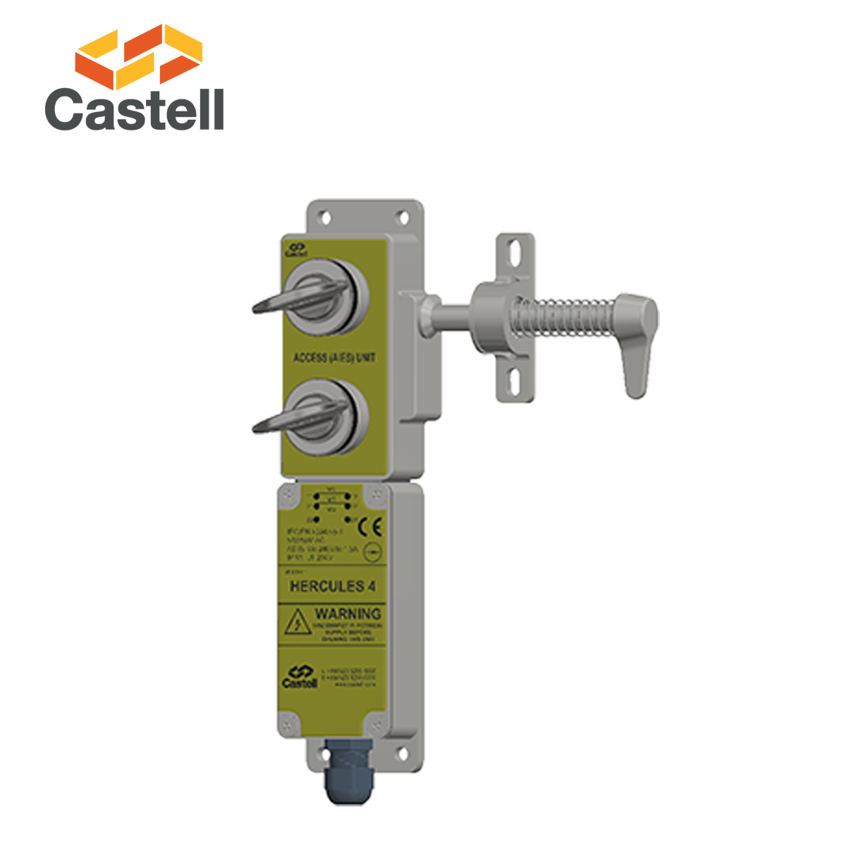 AIES Dual Key Access Interlock with Safety Switch Sentric Safety