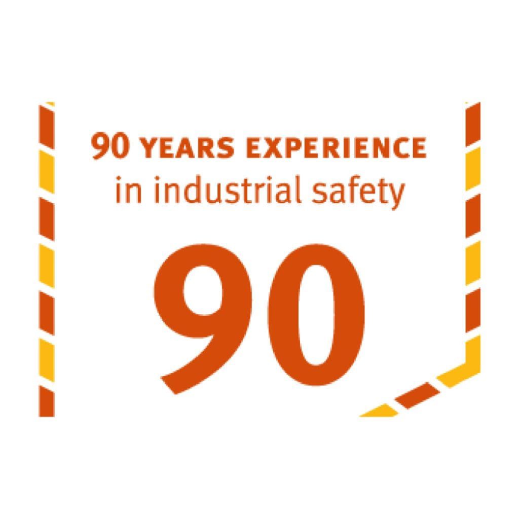 Castell's 90th anniversary in industrial safety