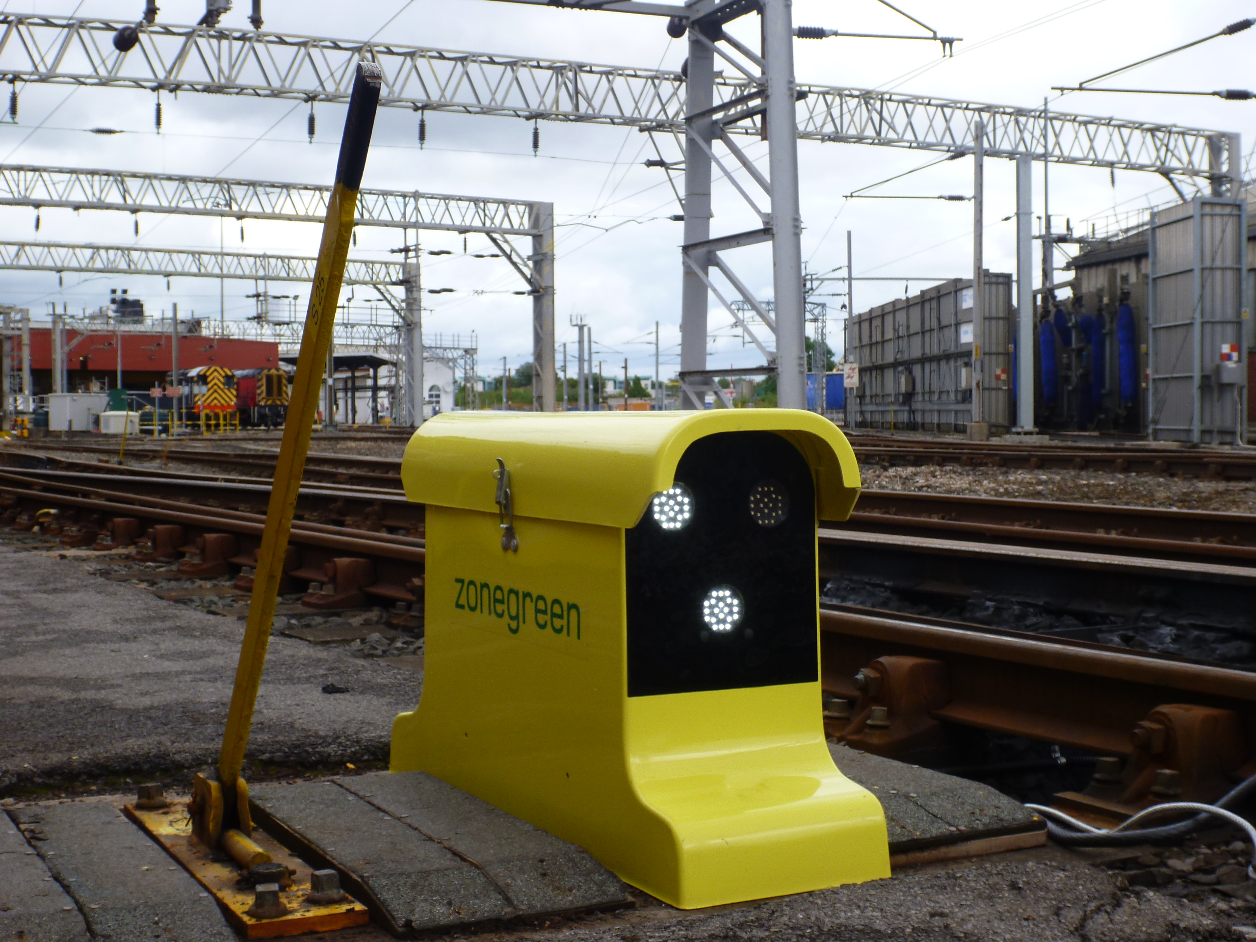 Zonegreen converter system installed on a railway